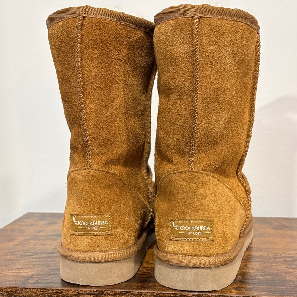 Koolaburra Tan Ankle Boots